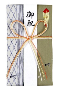 金封福布　蝶結び　斜菱取り