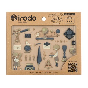 【アイロン不要・布用シール 】irodo 天体観測文具　90246