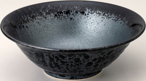 黒真珠　7.0反和丼　美濃焼 日本製　和食器 陶器