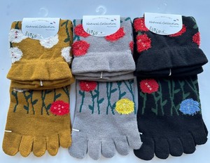 Socks Floral Pattern Cotton [S/S NEW]