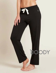 〈快適スリープウェア〉【BOODY（ブーディー）】グッドナイト スリープパンツ　ブラック