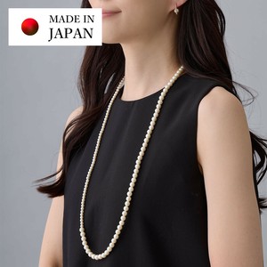 2025 新作 日本製 ロングネックレス パール 2連 レディ-ス おしゃれ 人気 マグネット ジュエリー