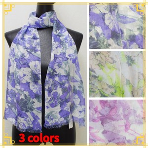 Stole Flower Floral Pattern European [S/S NEW]