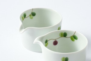 Side Dish Bowl Olive Arita ware Mamesara Made in Japan