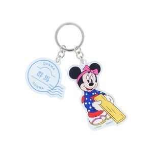 【キーホルダー】ミニーマウス 2連アクリルキーホルダー DREAM TRAVEL 群馬県