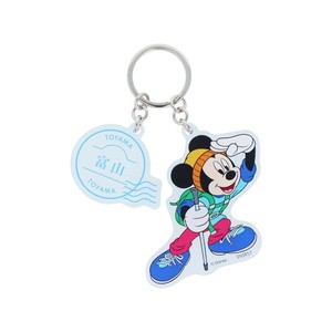 【キーホルダー】ミッキーマウス 2連アクリルキーホルダー DREAM TRAVEL 富山県