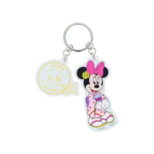 【キーホルダー】ミニーマウス 2連アクリルキーホルダー DREAM TRAVEL 石川県