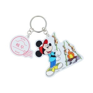 【キーホルダー】ミッキーマウス 2連アクリルキーホルダー DREAM TRAVEL 岐阜県