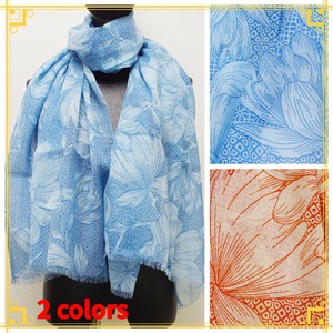 Stole Flower Cotton [S/S NEW]