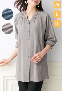 Button Shirt/Blouse Tunic Blouse