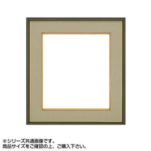 大額 4954 色紙額 オリーブ/ウグイス