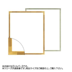 大額 7513 デッサン額 八ツ切 シルバー