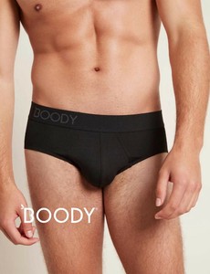 〈メンズブリーフパンツ〉【BOODY（ブーディー）】メンズ エブリデイ ブリーフ　ブラック［快適］