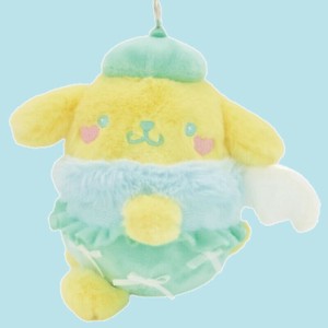 ★サンリオキャラクター　ミントエンジェル マスコット　ポムポムプリン　ぬいぐるみ