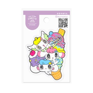 CREATORS CIRCUS ステッカー アイスクリームスパークルズ
