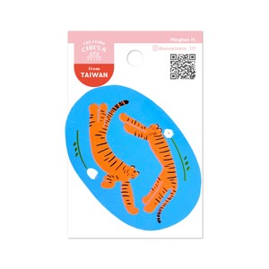 CREATORS CIRCUS ステッカー Happy tigers