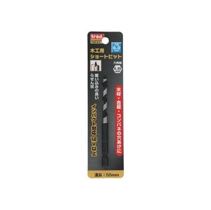 TRAD　木工用ショートビット　6mm　TWS-6.0　823154