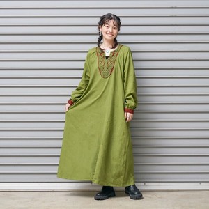 洋装/连衣裙 泡泡袖 棉