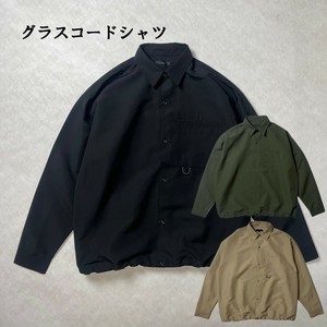 グラスコードシャツ　アメカジ　テック　ストリート　カジュアル　モード　ミリタリー