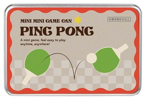 ミニミニゲーム缶 ピンポン