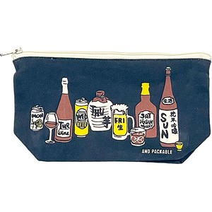 ZPO ポーチ　NO SAKE NO LIFE-NV