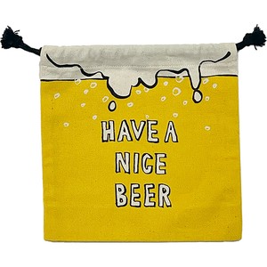 KPO 巾着 ポーチ　BEER-YE