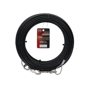 TRAD　PVC被覆ワイヤ　両スナップ　3.2×5　30m　THW-3230S　360640