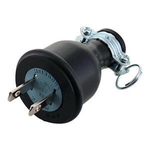 H&H　防水プラグ(2P)　15A×125V　HP-2　431402