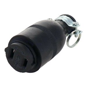 H&H　ゴムコネクターボディ　15A×125V　HC-2　431422