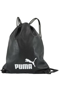 【プーマ/PUMA】　合皮ナップサック　　(ブラック/ブラウン)