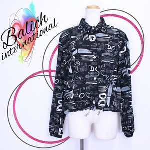 【トップス】アートグラフィックドロストシャツ