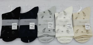 Crew Socks Monotone Flower Limited [S/S NEW]