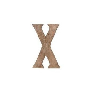41074 C'est La Vie ウッデンアルファベット X