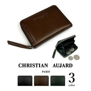 Coin Purse Genuine leather Coin Purse Round Fastener 3-colors