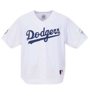 Fanatics 大きいサイズ メンズ ロサンゼルス・ドジャースベースボールシャツ ホワイト  3L 4L 5L 6L