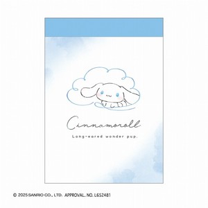 Memo Pad Sanrio Characters Cinnamoroll