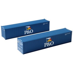 海上コンテナ 40f P&O 2個入り A101-7