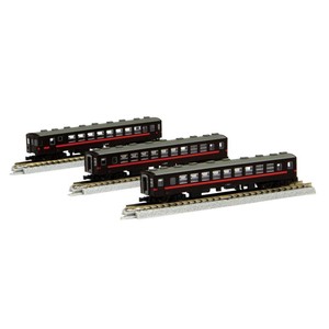 もおか鐡道 50系客車 (赤帯) 3両セット T014-4