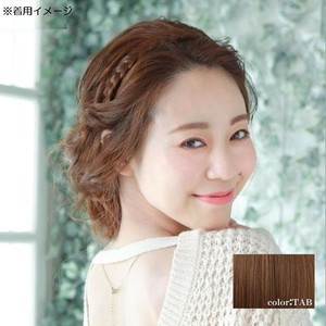 プリシラ カチューシャヘアプラス みつあみタイプ 耐熱 TAB アッシュブラウン PG-10