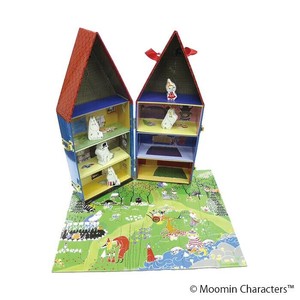 MOOMIN(ムーミン) ムーミンハウス＆木製人形セット パズル付 BBT990037