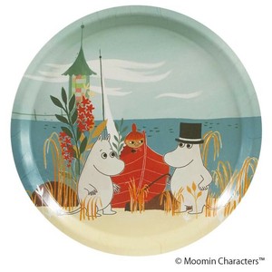 MOOMIN(ムーミン) ラウンドトレイM　ムーミンビーチボート OPD060040