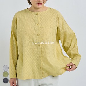 Button Shirt/Blouse Patchwork Cotton