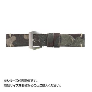 Emitta(エミッタ) 時計バンド ツヴァイ 24mm カーキ (美錠:銀) ETP-ZK24