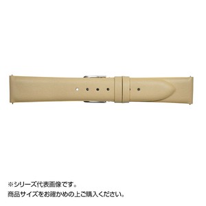 Emitta(エミッタ) 時計バンド オイルキティ スライド式バネ棒 12mm ミルク (美錠:銀) EK-ML12