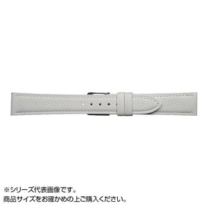 Emitta(エミッタ) 時計バンド ワープロラックス 20mm ホワイト (美錠:銀) EW-WH20