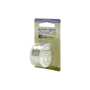 Artistic Wire(アーティスティックワイヤー) ノンターニッシュシルバー 1.0mm×約3.7m 18