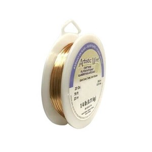 Artistic Wire(アーティスティックワイヤー) ロングスプールス(業務用) ゴールド 0.8mm×約24m 20