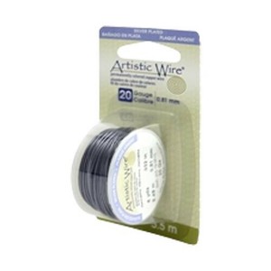 Artistic Wire(アーティスティックワイヤー) ヘマタイト 0.81mm×約5.5m 20