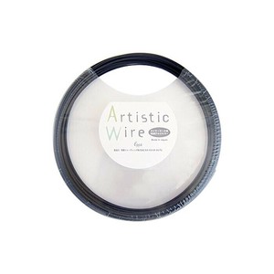 Artistic Wire(アーティスティックワイヤー)　カラーアルミ線　ブラック　2.0mm×10m