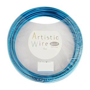 Artistic Wire(アーティスティックワイヤー)　カラーアルミ線　ブルー　1.5mm×10m